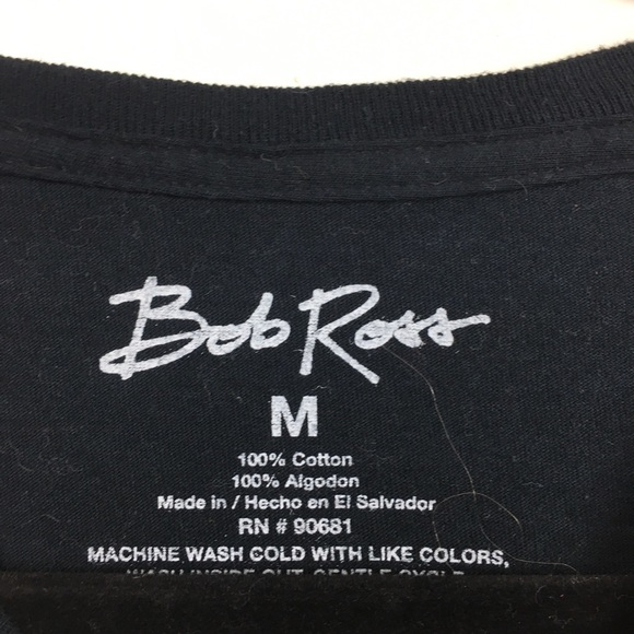 4/$25 Bob Ross space galaxy graphic crew neck tee - Picture 8 of 8